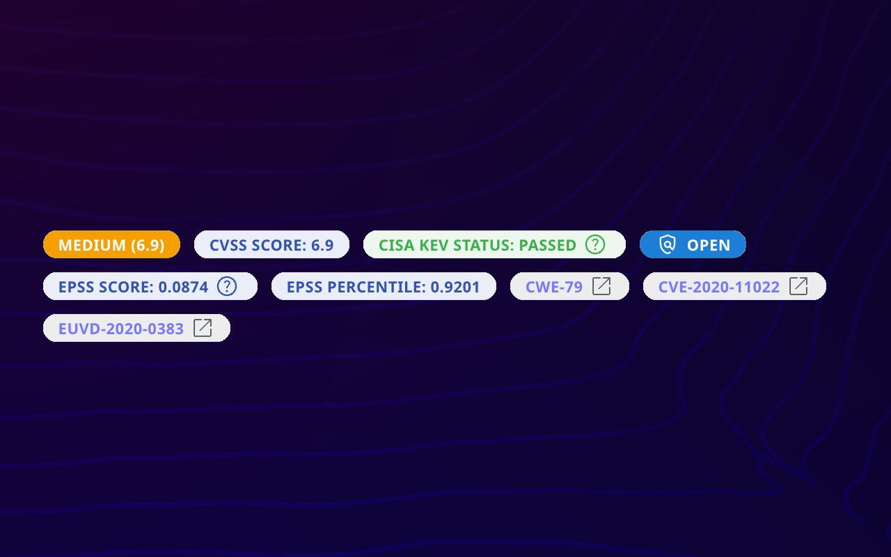 Attaxion integrates with the European Vulnerability Database (hero image)